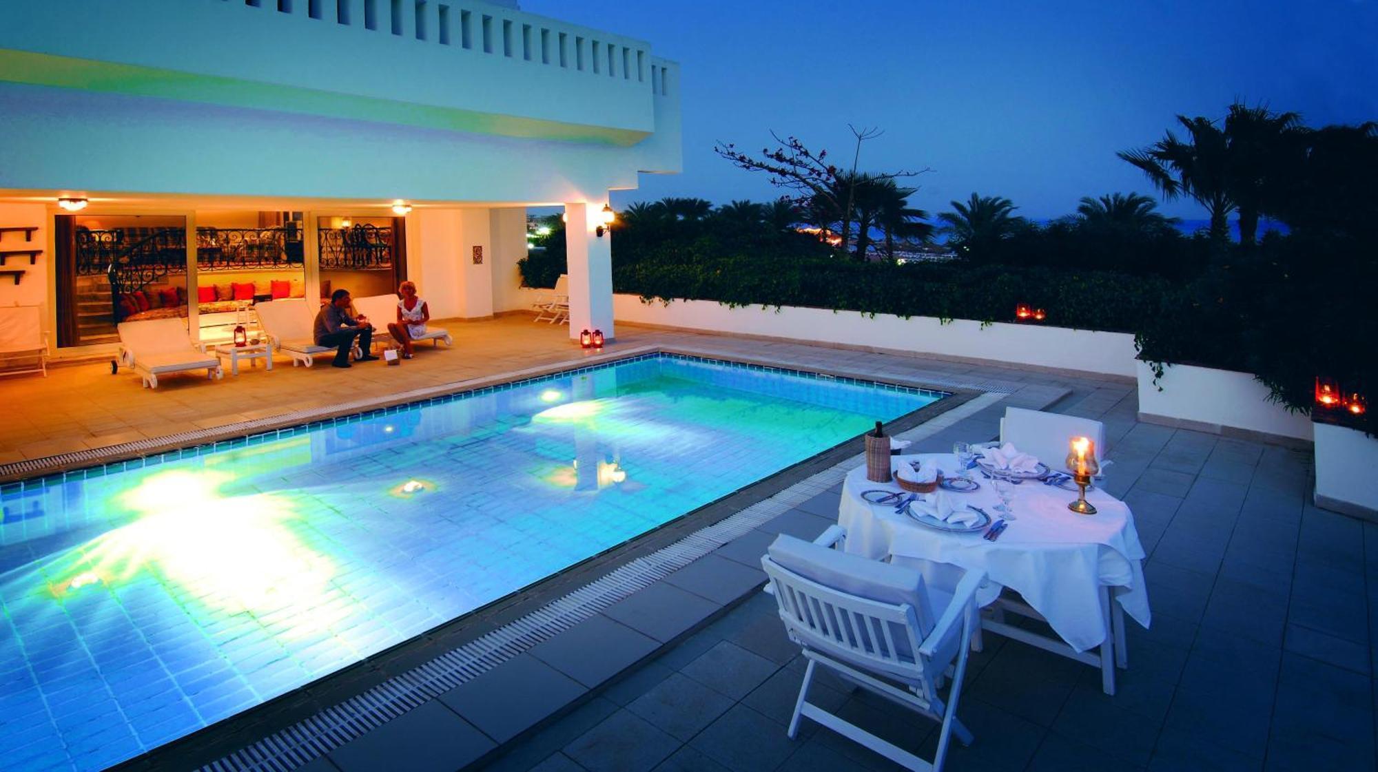 Royal-suite med egen swimmingpool